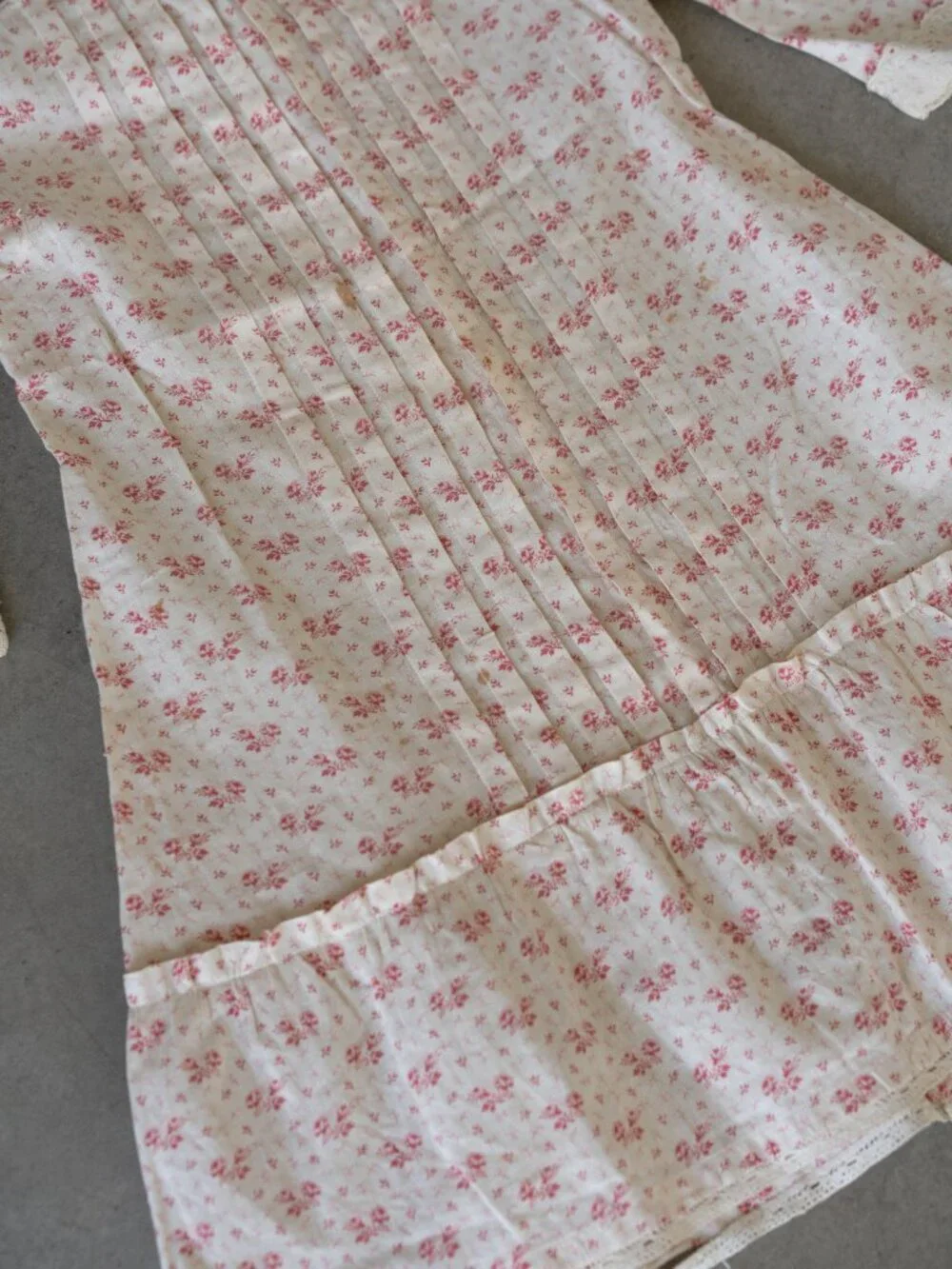 Antique Floral Children's Dress